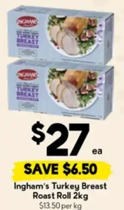 Drakes Ingham's Turkey Breast Roast Roll offer