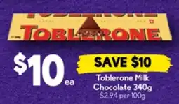 Drakes Toblerone Milk Chocolate offer