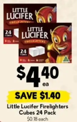 Drakes Little Lucifer Firelighters Cubes offer