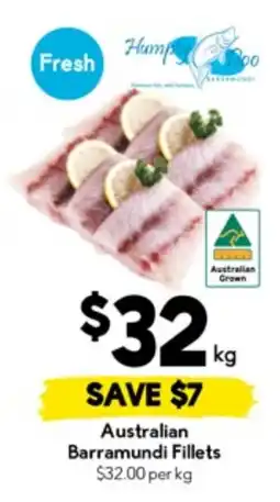 Drakes Fresh australian barramundi fillets offer