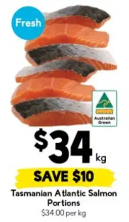 Drakes Tasmanian atlantic salmon portions offer
