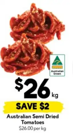 Drakes Australian semi dried tomatoes offer