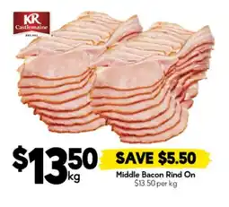 Drakes Middle bacon rind on offer