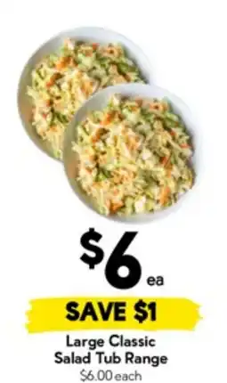 Drakes Large classic salad tub range offer