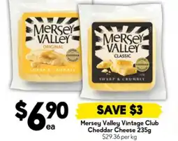 Drakes Mersey valley vintage club cheddar cheese offer