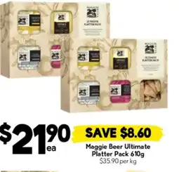 Drakes Maggie beer ultimate platter pack offer