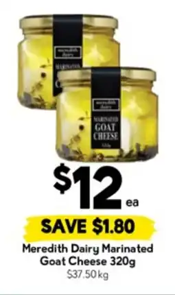 Drakes Meredith dairy marinated goat cheese offer
