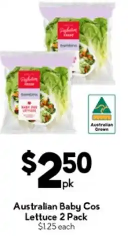Drakes Australian baby cos lettuce offer