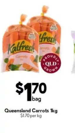 Drakes Queensland carrots offer