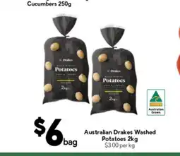 Drakes Australian Drakes Washed Potatoes offer