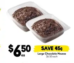 Drakes Large chocolate mousse offer