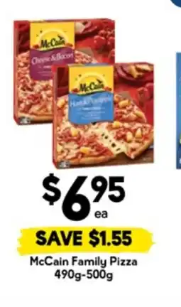 Drakes Mccain family pizza offer