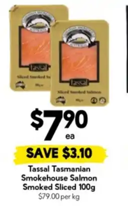 Drakes Tassal Tasmanian Smokehouse Salmon Smoked Sliced offer