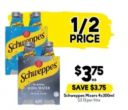 Drakes Schweppes mixers offer