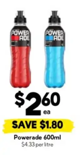 Drakes Powerade offer