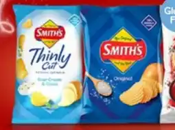 Drakes Smith's double crunch, thinly or crinkle cut chips offer