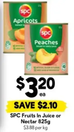 Drakes Spc fruits in juice or nectar offer