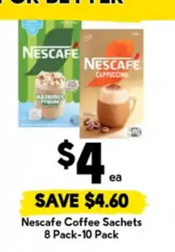 Drakes Nescafe Coffee Sachets offer