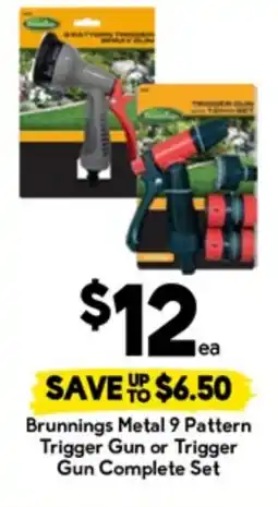 Drakes Brunnings metal 9 pattern trigger gun or trigger gun complete set offer