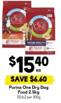Drakes Purina one dry dog food offer