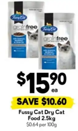 Drakes Fussy cat dry cat food offer