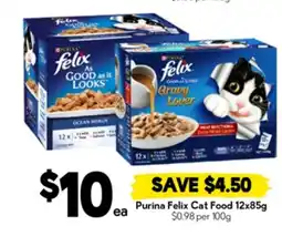 Drakes Purina felix cat food offer