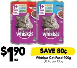Drakes Whiskas cat food offer