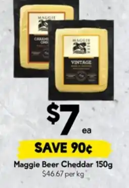 Drakes Maggie beer cheddar offer