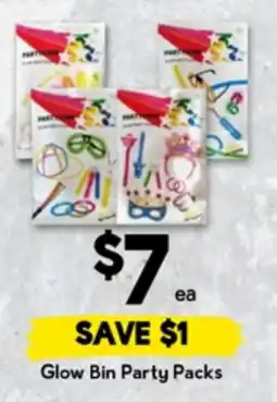 Drakes Glow Bin Party Packs offer