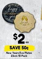 Drakes New Years Eve Plates offer