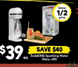 Drakes Sodaking sparkling water maker offer
