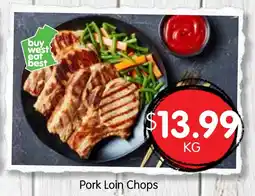 Spudshed Pork loin chops offer