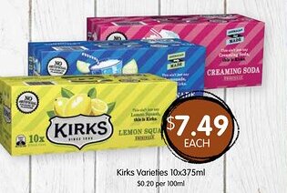 Spudshed Kirks varieties offer