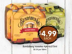 Spudshed Bundaberg Varieties offer