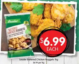 Spudshed Leader Battered Chicken Nuggets 1kg offer