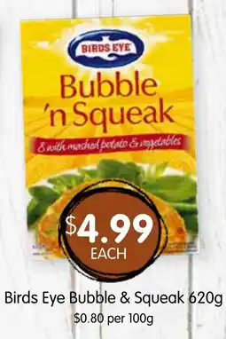 Spudshed Birds eye bubble & squeak offer