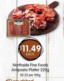 Spudshed Northside Fine Foods Antipasto Platter 220g offer