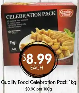 Spudshed Quality Food Celebration Pack offer