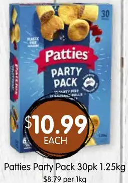 Spudshed Patties Party Pack offer