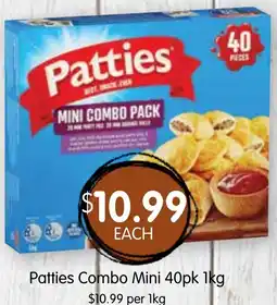 Spudshed Patties Combo Mini offer