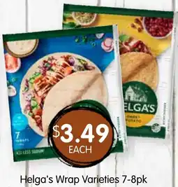 Spudshed Helga's Wrap Varieties offer