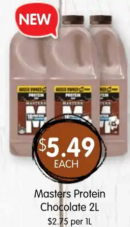 Spudshed Masters Protein Chocolate offer