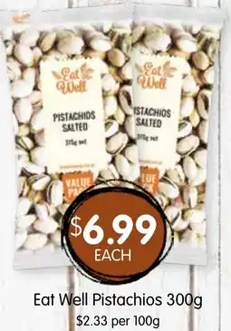 Spudshed Eat Well Pistachios offer