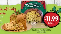 Spudshed Spudshed Panettone offer
