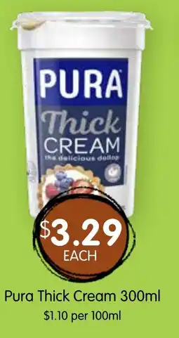 Spudshed Pura Thick Cream offer