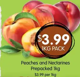 Spudshed Peaches and Nectarines Prepacked offer