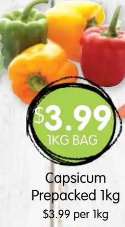 Spudshed Capsicum Prepacked offer