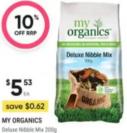 Healthy Life MY ORGANICS Deluxe Nibble Mix offer