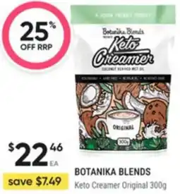 Healthy Life Botanika blends Keto Creamer Original offer