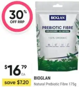 Healthy Life Bioglan Natural Prebiotic Fibre offer